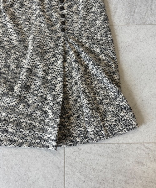 FUULLY STUDIO（フーリィーステューディオ）の「ジャガードスカート（スカート・レディース・アイボリー/ブラック・FREE）」の14枚目の写真