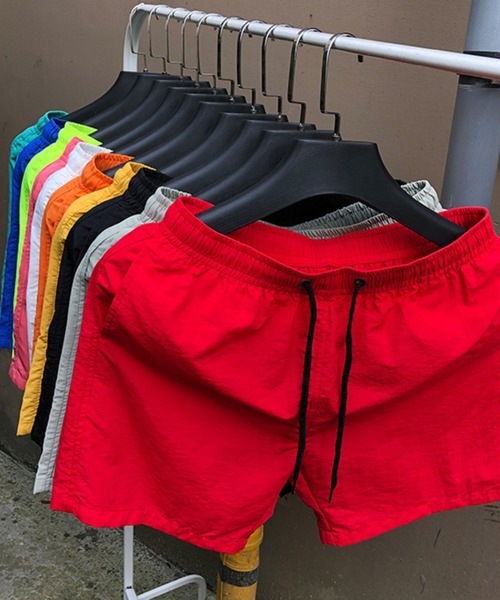 VIBGYOR（ヴィブジョー）の「【豊富なカラー展開】カラーショートパンツ 水陸両用(BL)（その他パンツ・メンズ・イエロー系その他/イエロー/オレンジ/グリーン/ピンク/レッド/ホワイト・LARGE/MEDIUM）」の6枚目の写真