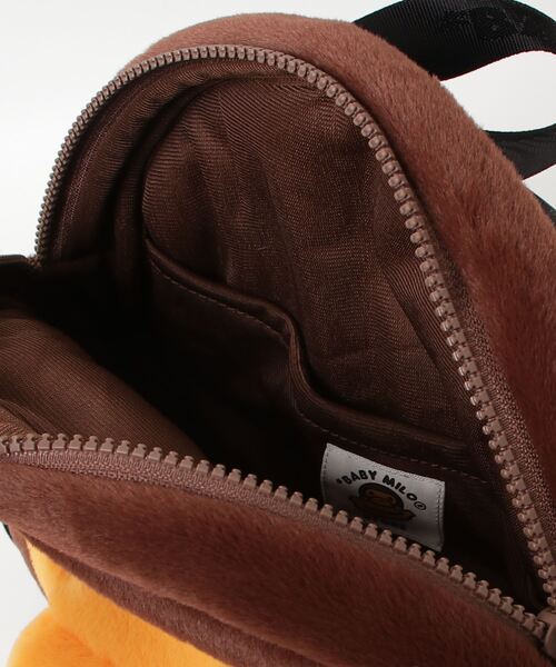 A BATHING APE(アベイシングエイプ)の「BABY MILO PLUSH BACKPACK(バックパック/リュック・メンズ・ブラウン・FREE)」の8枚目の写真