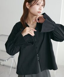 【WEB限定】キャンディースリーブブラウス