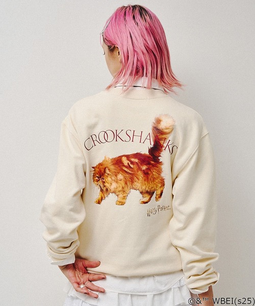 ROSE BUD(ローズバッド)の「(COLSUN)CROOKSHANKS SWEATSHIRTS(スウェット・レディース・オフホワイト・M)」の1枚目の写真