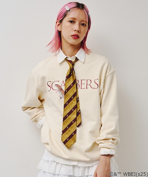 ROSE BUD(ローズバッド)の「(COLSUN)CROOKSHANKS SWEATSHIRTS(スウェット・レディース・オフホワイト・M)」の6枚目の写真