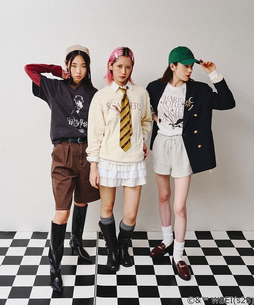 ROSE BUD(ローズバッド)の「(COLSUN)CROOKSHANKS SWEATSHIRTS(スウェット・レディース・オフホワイト・M)」の9枚目の写真