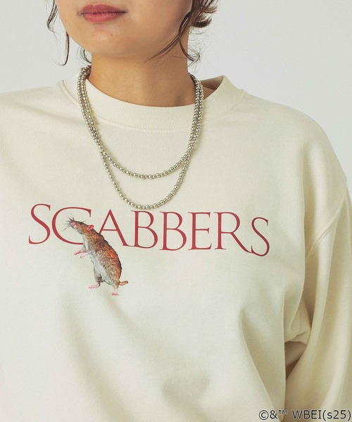 ROSE BUD(ローズバッド)の「(COLSUN)CROOKSHANKS SWEATSHIRTS(スウェット・レディース・オフホワイト・M)」の13枚目の写真