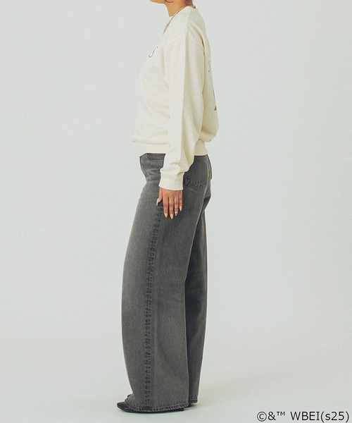 ROSE BUD(ローズバッド)の「(COLSUN)CROOKSHANKS SWEATSHIRTS(スウェット・レディース・オフホワイト・M)」の21枚目の写真