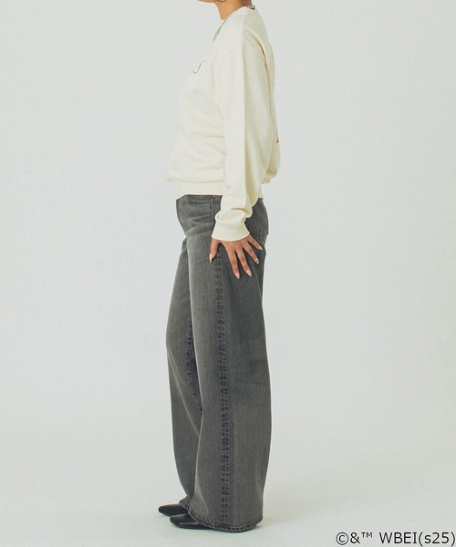 ROSE BUD(ローズバッド)の「(COLSUN)CROOKSHANKS SWEATSHIRTS(スウェット・レディース・オフホワイト・M)」の22枚目の写真