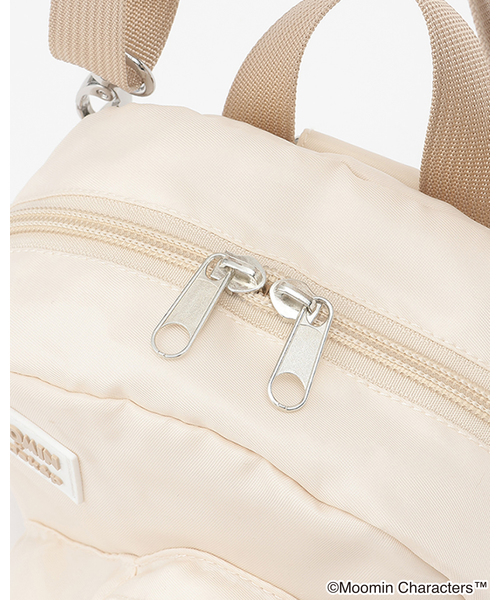 kladskap（クレードスコープ）の「【MOOMIN】ムーミンミニリュック型ポシェット（ショルダーバッグ・キッズ・ホワイト系・F）」の3枚目の写真