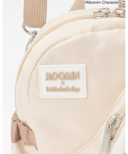 kladskap（クレードスコープ）の「【MOOMIN】ムーミンミニリュック型ポシェット（ショルダーバッグ・キッズ・ホワイト系・F）」の4枚目の写真