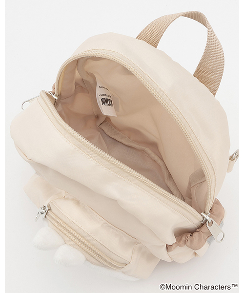 kladskap（クレードスコープ）の「【MOOMIN】ムーミンミニリュック型ポシェット（ショルダーバッグ・キッズ・ホワイト系・F）」の7枚目の写真