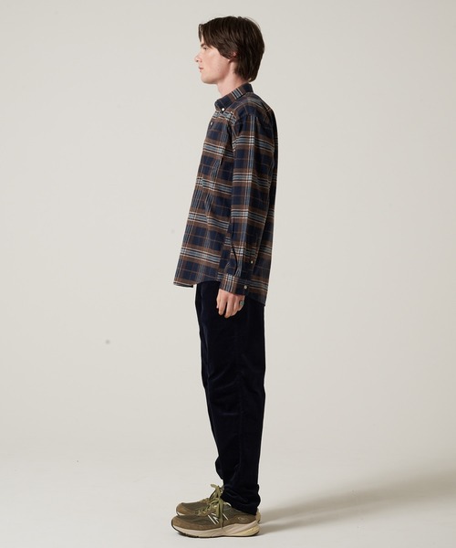 Eddie Bauer（エディーバウアー）の「フェイバリット フランネルシャツ（シャツ/ブラウス・メンズ・ホワイト系/ブラウン系/ベージュ系/ネイビー系/ワイン系/オレンジ系・M/L/XL/XXL/S）」の20枚目の写真