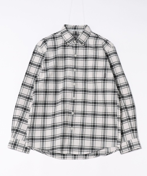 Eddie Bauer（エディーバウアー）の「フェイバリット フランネルシャツ（シャツ/ブラウス・メンズ・ホワイト系/ブラウン系/ベージュ系/ネイビー系/ワイン系/オレンジ系・M/L/XL/XXL/S）」の11枚目の写真