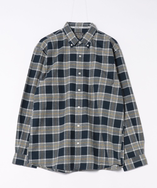 Eddie Bauer（エディーバウアー）の「フェイバリット フランネルシャツ（シャツ/ブラウス・メンズ・ホワイト系/ブラウン系/ベージュ系/ネイビー系/ワイン系/オレンジ系・M/L/XL/XXL/S）」の15枚目の写真
