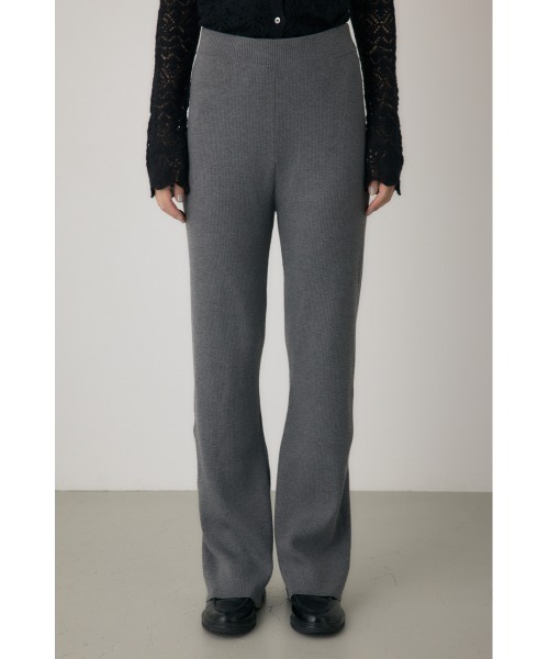 crie conforto（クリーコンフォルト）の「リブニットスカートパンツ 秋服 / 2枚セット（スカート・レディース・グレー/ブラック・FREE）」の21枚目の写真