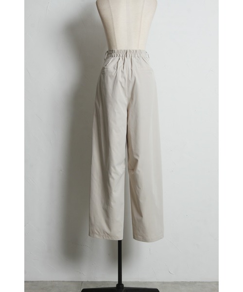 &. NOSTALGIA（アンドドットノスタルジア）の「タフタワイドカーブパンツ（その他パンツ・レディース・アイボリー/グレー・M）」の14枚目の写真