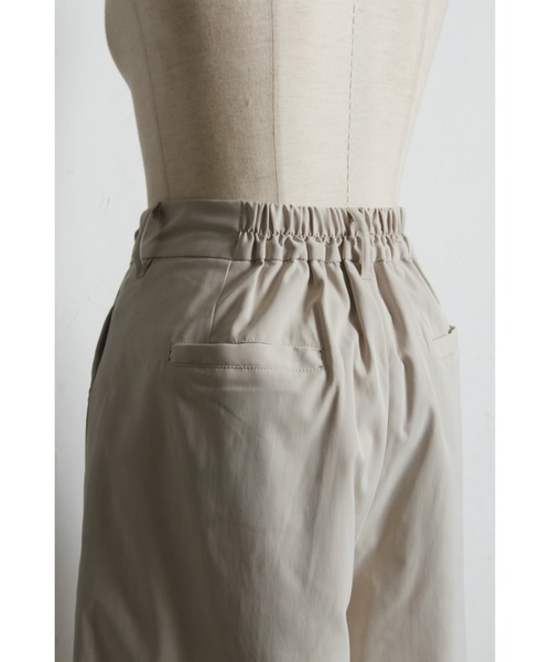 &. NOSTALGIA（アンドドットノスタルジア）の「タフタワイドカーブパンツ（その他パンツ・レディース・アイボリー/グレー・M）」の15枚目の写真