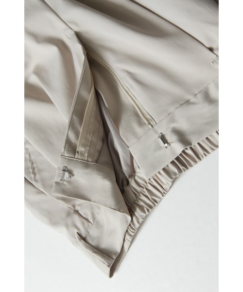 &. NOSTALGIA（アンドドットノスタルジア）の「タフタワイドカーブパンツ（その他パンツ・レディース・アイボリー/グレー・M）」の21枚目の写真