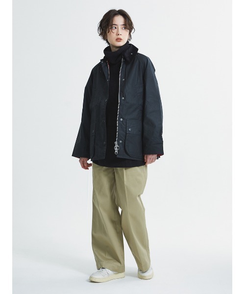 Barbour(バブアー)の「【BEDALE / ビデイル】ワックス ジャケット オーバーサイズ フィット(レディース)(ブルゾン・レディース・ブラック/オリーブ/グレー・6/8/10)」の16枚目の写真