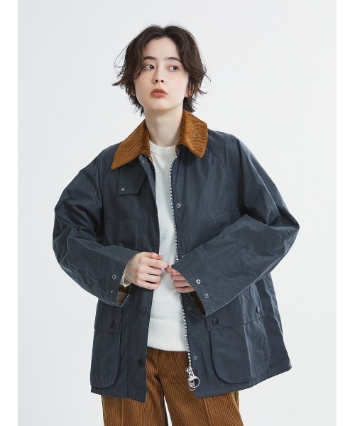 Barbour(バブアー)の「【BEDALE / ビデイル】ワックス ジャケット オーバーサイズ フィット(レディース)(ブルゾン・レディース・ブラック/オリーブ/グレー・6/8/10)」の20枚目の写真