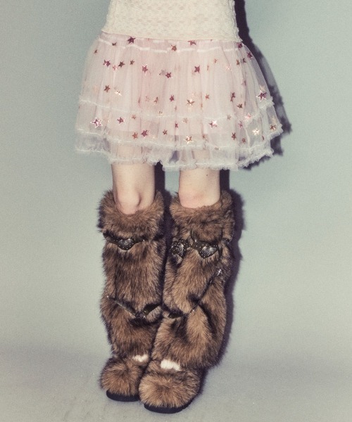 Candy Stripper(キャンディストリッパー)の「STAR GLITTER TULLE スカート(スカート・レディース・ピンク/ネイビー/オフホワイト・FREE)」の13枚目の写真