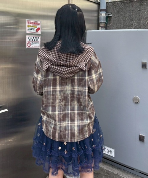 Candy Stripper(キャンディストリッパー)の「STAR GLITTER TULLE スカート(スカート・レディース・ピンク/ネイビー/オフホワイト・FREE)」の15枚目の写真