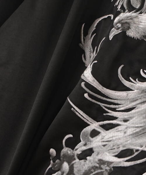 A4A(エーフォーエー)の「A4A/エーフォーエー/SOUVENIR JACKET(スカジャン・メンズ・ブラック・L/M)」の4枚目の写真