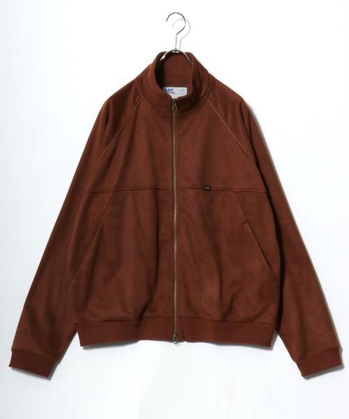 Lee(リー)の「2025AW Lee/リー FAKESUEDE FLEECE FULLZIP フェイクスエード スタンドブルゾン(ブルゾン・メンズ・ブラウン/スミクロ・M/L/XL)」の5枚目の写真