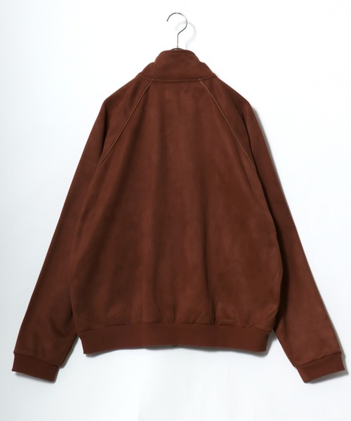 Lee(リー)の「2025AW Lee/リー FAKESUEDE FLEECE FULLZIP フェイクスエード スタンドブルゾン(ブルゾン・メンズ・ブラウン/スミクロ・M/L/XL)」の6枚目の写真