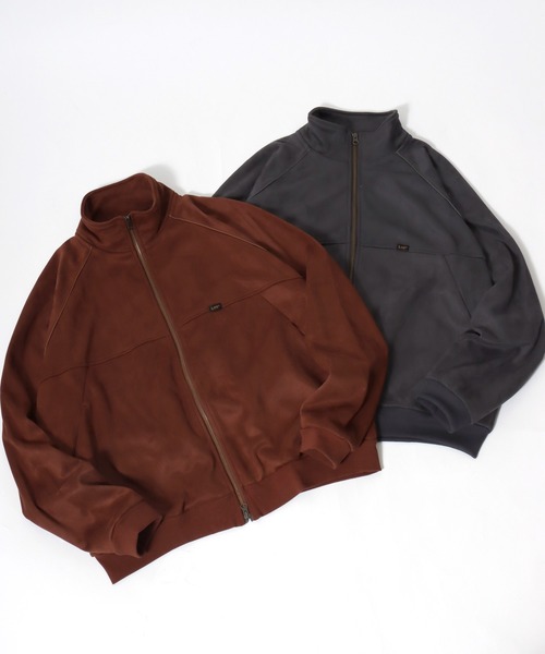 Lee(リー)の「2025AW Lee/リー FAKESUEDE FLEECE FULLZIP フェイクスエード スタンドブルゾン(ブルゾン・メンズ・ブラウン/スミクロ・M/L/XL)」の17枚目の写真