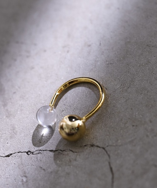 collex（コレックス）の「【dignif】天然石コンビリング（リング・レディース・シルバー/ゴールド・フリー）」の5枚目の写真