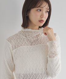 【吸湿発熱】あったかフェミニンインナー（ハイネック）