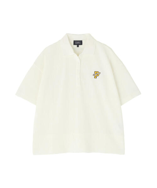 PEARLY GATES(パーリーゲイツ)の「【PEARLY GATES】アクセンシャルゼブラワッフル半袖ポロシャツ(ポロシャツ・レディース・ホワイト/ネイビー・SMALL/LARGE/MEDIUM)」の11枚目の写真