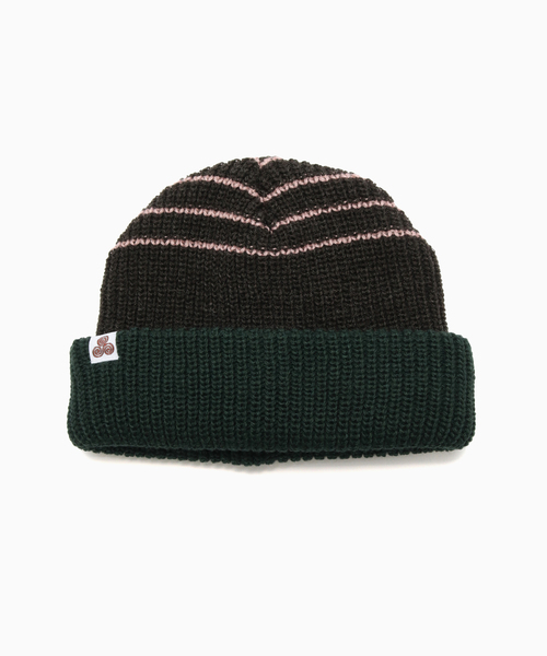 SAYHELLO(セイハロー)の「SAYHELLO / セイハロー Old Boy Knited Cap(ニットキャップ/ビーニー・メンズ・チャコールグレー/グレー・FREE)」の5枚目の写真