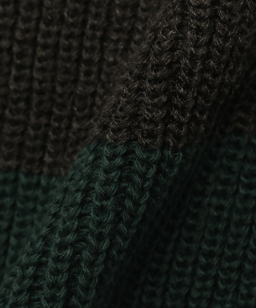 SAYHELLO(セイハロー)の「SAYHELLO / セイハロー Old Boy Knited Cap(ニットキャップ/ビーニー・メンズ・チャコールグレー/グレー・FREE)」の8枚目の写真
