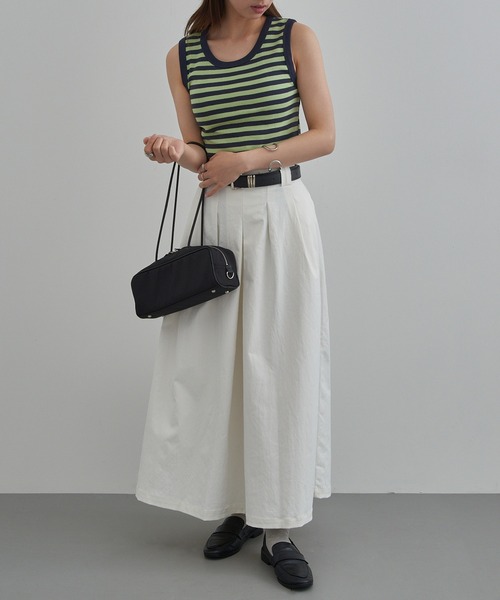 MILLER（ミラー）の「【Robert P. Miller】パネルリブタンク RM221-2008（タンクトップ・レディース・ブルー/アイボリー/ブラック/イエロー/ネイビー/グリーン/その他4/その他5/マルチ/ライトグレー/レッド系その他2/その他6/その他3/その他2/ブラウン/レッド/キャメル・FREE）」の19枚目の写真