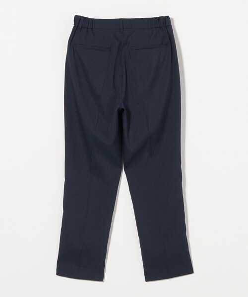 A DAY IN THE LIFE UNITED ARROWS(アデイインザライフユナイテッドアローズ)の「サッカー タック テーパードパンツ<A DAY IN THE LIFE>(その他パンツ・レディース・ダークグレー/モカ/ネイビー・36/38/40)」の4枚目の写真