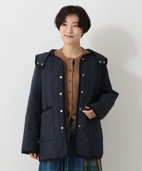 入手困難✨XXL相当 ブリオーニ キルティングジャケット 裏地チェック柄 ダーリッチ Darich チェックフリンジツイードジャケット （アイボリー