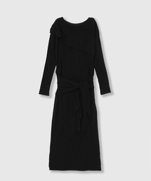 THINGS THAT MATTER（シングス ザット マター）の「WRAP RIB CUT&SEW DRESS / ラップ リブ カットアンドソー ドレス（ワンピース）」