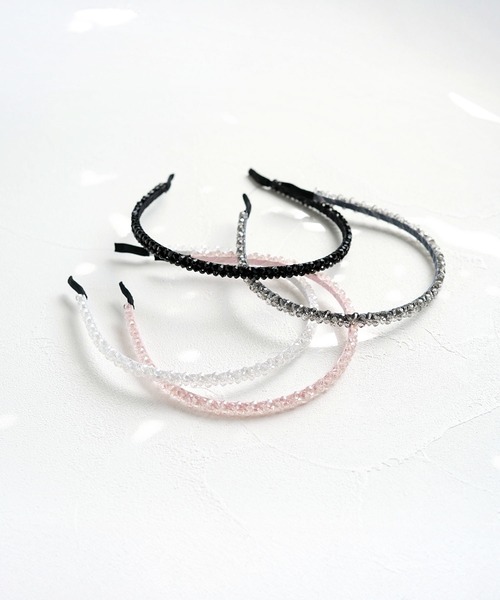 Rora（ローラ）の「ジュリス カチューシャ（カチューシャ・キッズ・ピンク/グレー/クリア/ブラック・FREE）」の21枚目の写真