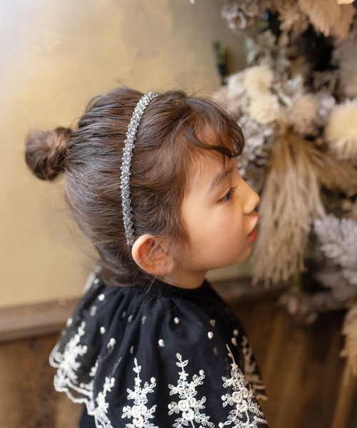 Rora（ローラ）の「ジュリス カチューシャ（カチューシャ・キッズ・ピンク/グレー/クリア/ブラック・FREE）」の5枚目の写真