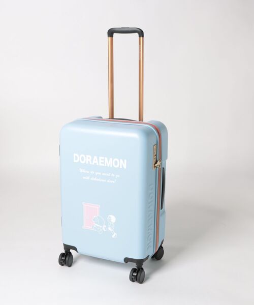 【DORAEMON/ドラえもん】 トラベルポーチ3点セット付きキャリーケース 51L(58L)