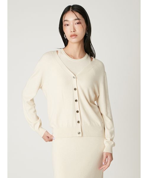 【新作公式48万円】AKRISアクリス ブラッシュドカシミヤ・ニットアンサンブル 新作公式48万円】AKRISアクリス ブラッシュドカシミヤ・ニットアンサンブル