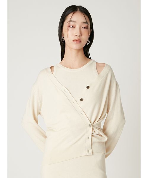 セール】ウォッシャブルカシミヤシルクニットアンサンブル