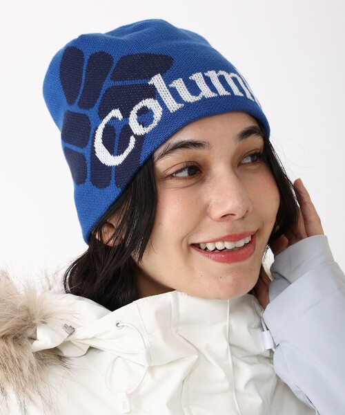 Columbia（コロンビア）の「Columbia／コロンビア ヒートIII ニットキャップ（ニットキャップ/ビーニー・レディース・ブラック/ブルー/ブルーグリーン/パープル・ONE SIZE）」の3枚目の写真