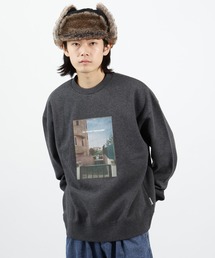 BAYFLOW | 【裏起毛】フォトプリントスウェット(Tシャツ/カットソー)