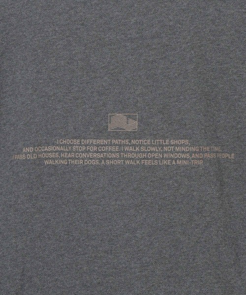 BAYFLOW（ベイフロー）の「【裏起毛】フォトプリントスウェット（Tシャツ/カットソー・メンズ・ブラック/オフホワイト/チャコール・LARGE/MEDIUM）」の14枚目の写真