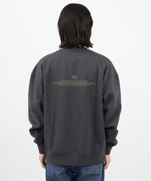 BAYFLOW（ベイフロー）の「【裏起毛】フォトプリントスウェット（Tシャツ/カットソー・メンズ・ブラック/オフホワイト/チャコール・LARGE/MEDIUM）」の22枚目の写真