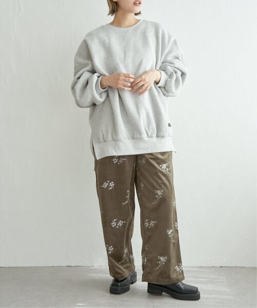 notch.(ノッチ)の「フラワーエンブロイダリーベロアパンツ(その他パンツ・レディース・ブラック/ブラウン/アイボリー・TM/M)」の21枚目の写真