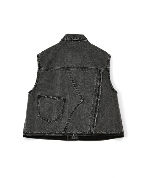 セットアップ着用可】4WAYデニムジャケット（デニムジャケット）｜AULA