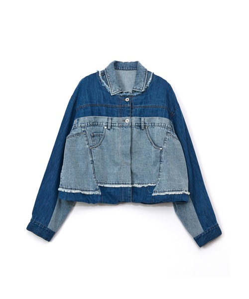 user_4ebeb411 AULA AILA別注デニムコンビジャケット user_4ebeb411 様