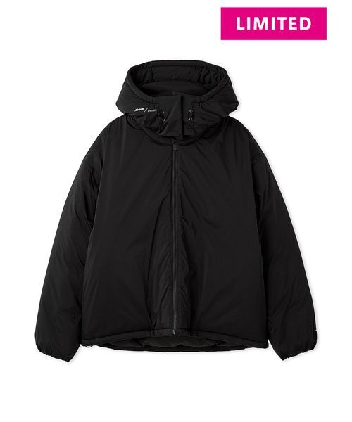 emmi ブラック ダウンジャケット セール】【emmi｜MIZUNO】テックフィルブレスサーモコート（ダウン